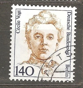 Germany (Berlin): 1 used definitive stamp of a set, Famous women, 1989, Mi#848 - Picture 1 of 1