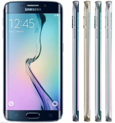 Samsung Galaxy S6 Edge SM-G925V 32GB Verizon Unlocked Android Smartphone Good B+ - Image 1 of 4