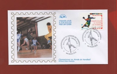 FDC 2001 - Campeonato Mundial de Balonmano .... (Ref. 2021) - Imagen 1 de 2