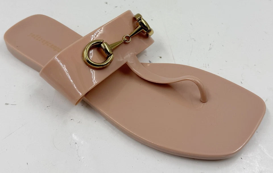 Sandalias sin cordones informales Jeffrey Campbell A Lil Bit para mujer 9 desnudas Foto 1 de 4