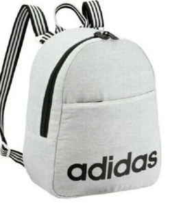 Adidas Core Mini Backpack White Jersey / Black New With Tag - Picture 1 of 3