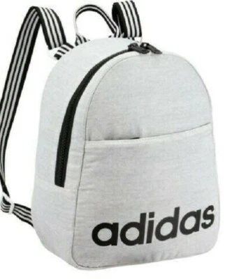 Adidas Core Mini Backpack White Jersey / Black New With Tag - Image 1 of 3