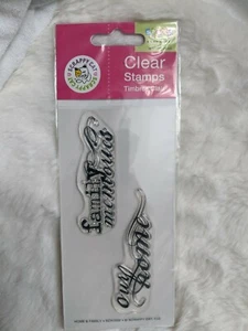 SCRAPPY CAT Clear Stamps FAMILIENERINNERUNGEN UNSER ZUHAUSE Stempeleffekte  - Bild 1 von 2