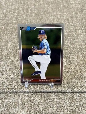 2020 Bowman Heritage Chrome Prospects #92CP-SB Shane Baz - Image 1 of 2