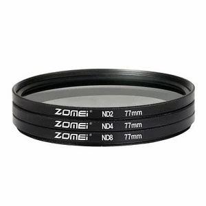 Zomei 77mm ND2+ND4+ND8 Neutral Density Filter Lens ND Kit for Canon Nikon Camera - Picture 1 of 12