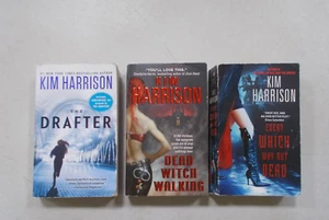 3 KIM HARRISON # PB WITCH WALKING DRAFTER EVERY WHICH WAY BUT DEAD - Picture 1 of 3
