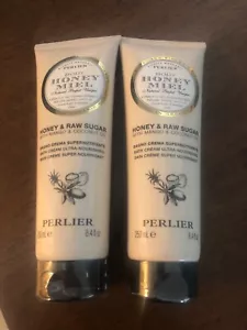 2x Perlier Body Miel Honey & Raw Sugar W/mango & Coconut Oil Bath Cream 8.4 oz - Picture 1 of 3