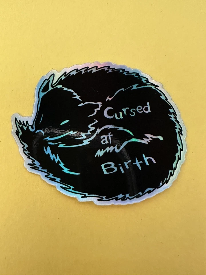 Pegatina holográfica Wolf 3” Foto 1 de 1