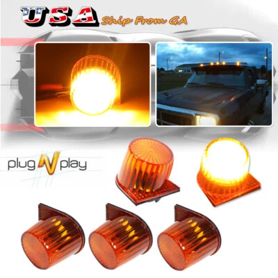 5 PIEZAS LUCES LED LUZ LIBRE TECHO DODGE W100 150 250 350 D100 150 250 350 Foto 1 de 4
