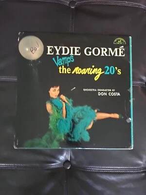 Eydie Gorme 33 RPM Album - Vamps the Roaring 20's - ABC-Paramount ABC-218 Vinyl Foto 1 de 4