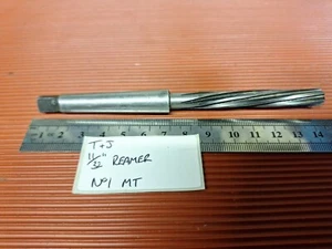 11/32" Reamer made by T&J - No1 MT - Picture 1 of 2