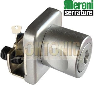 Meroni ME26G1 Showcase Glass Display Sliding Cabinet Door Lock Single Doors - Picture 1 of 3