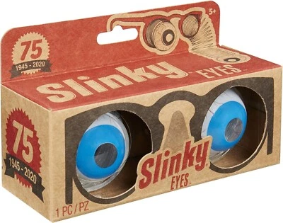 Marca Slinky Original Slinky Eyes en Paquete Retro 75 Aniversario NUEVO Foto 1 de 3