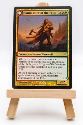 MTG Huntmaster of the Fells x1 / M-NP / Dark Ascension Regular Mythic 140/158 - Image 1 of 2