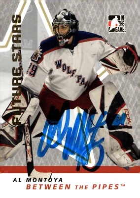 Al Montoya - Signed 2006-07 In The Game Between The Pipes Card #1 - Image 1 of 2