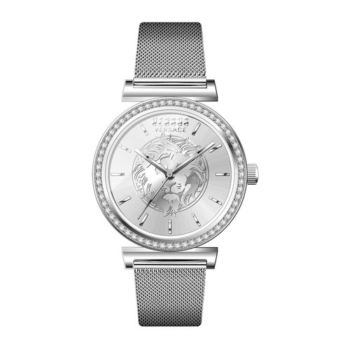 Versus Versace Brick Lane VSP715721 orologio donna acciaio argento bracciale milanese