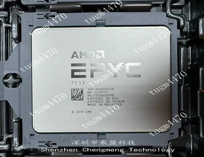 AMD EPYC Milan 7C13 64 Core 128 Thread 2.OGHZ CPU Processor EPYC 7713(Unlocking) - Image 1 of 3