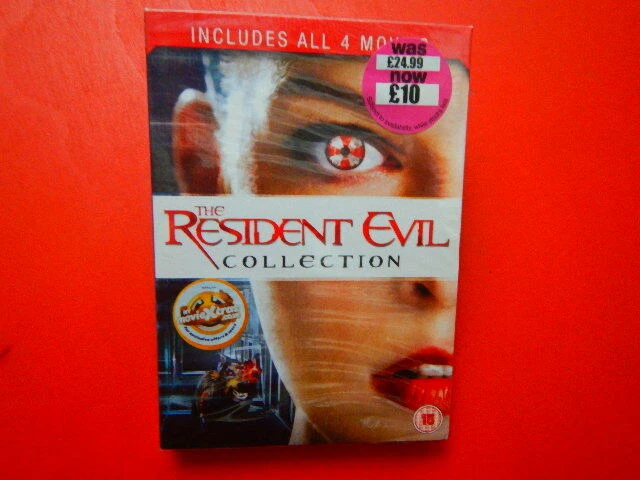 RESIDENT EVIL COLLECTION: 4 MOVIES. NEW/SEALED. 2002-11.DVD - Image 1 of 1