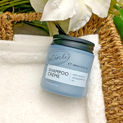 UPCIRCLE COCONUT & GRAPEFRUIT SHAMPOO CRÈME 100ML VEGAN ZERO WASTE PLASTIC FREE
