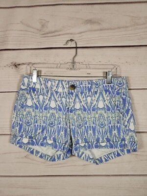 Pantalones cortos elásticos con estampado tribal American Eagle Outfitters para mujer talla 6 Foto 1 de 4
