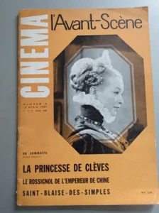 Cinema L'avant- scene N° 3 - La princesse de Cleves (Jean Delannoy) - Picture 1 of 2