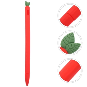 Marchew Silikonowa osłona na długopis Marchew Stylus Pen Cover Silikonowe nakładki na długopis Pokrowiec - Zdjęcie 1 z 12