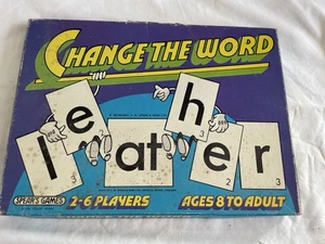Vintage ‘Change The Word’ Game By Spears - 1974 - All Complete - Picture 1 of 6