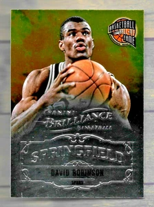 DAVID ROBINSON 2012-13 PANINI BRILLANTE INSERTO CARD #23 HOF STAR NBA! - Foto 1 di 2