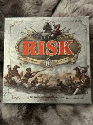 ‼️Vintage 1999 Hasbro Risk 40th Anniversary Collector's Edition Board Game - Image 1 of 4