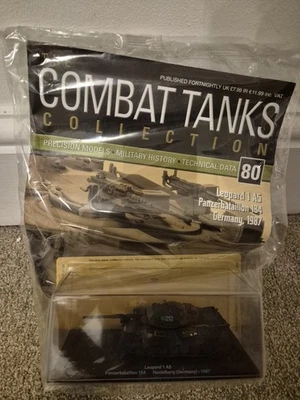 Altaya Deagostini 1/72 Leopardo 1 A5 Germania 1987 Modellino Serbatoio + Mag - Immagine 1 di 3