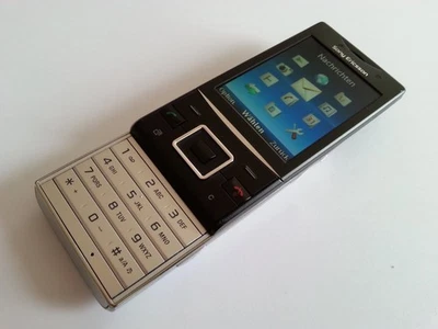 SONY ERICSSON HAZEL J20i SCHWARZ NEUWERTIG OHNE SIMLOCK SLIDER HANDY SELTEN RAR - Bild 1 von 4