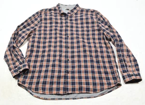 Carbon 2 Cobalt Doppellagiges Hemd Herren XL blau kariert Langarm Knopfleiste - Bild 1 von 13