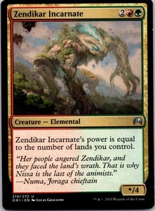 Zendikar Incarnate - Magic Origins #219 - MTG - Picture 1 of 1