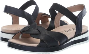 Sandalias Lifestride Zuri con correa al tobillo negras 9,5 M para mujer - Imagen 1 de 5