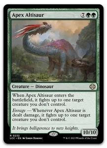 Apex Altisaur #232 (NM) Lost Caverns of Ixalan LCC Magic MTG - Picture 1 of 2