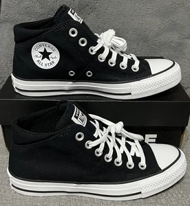 Converse Chuck Taylor Madison mittelhohe schwarze Damen-Freizeitschuhe Größe: 7 neu im Karton - Bild 1 von 11