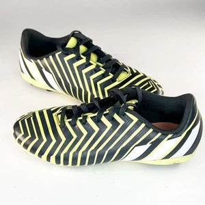 Adidas Predito FxG J Zapatillas de fútbol Negro Amarillo Niños Juvenil 5,5 / Mujeres 6,5 - Imagen 1 de 14