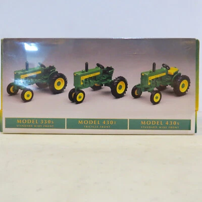 Ertl John Deere Dubuque Works Historical 3pc Tractor Set #1 1/64  JD-5726-B5 - Image 1 of 2
