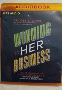 Winning Her Business Bridget Brennan NEW Audiobook MP3 CD Unabridged FAST SHIP! - Picture 1 of 3