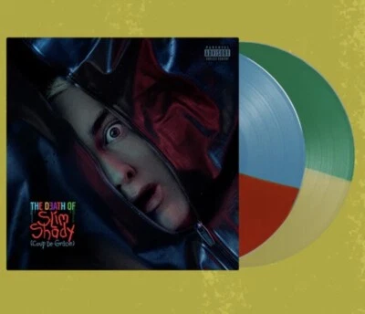 EMINEM THE DEATH OF SLIM SHADY COUP DE GRÂCE CRAYON VINYL VARIANT MULTICOLOR - Image 1 of 3