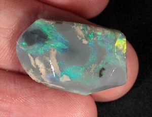 15.9 ct Black Opal Rub from Lightning Ridge, Australia - for carving or cutting - Picture 1 of 8