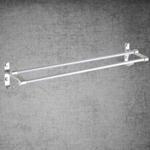 50 CM Handtuchhalter Badetuchhalter Für Badezimmerwand Doppelter Die - Bild 1 von 12