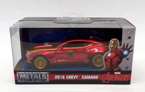Jada Marvel Avengers 1/32 Scale 30298 - 2016 Chevrolet Camaro - Red