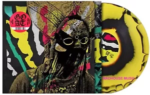 GOAT LP Goat YELLOW & BLACK SWIRL VINYL Limited Indies Only Sealed MAILS SAME DA - Picture 1 of 9