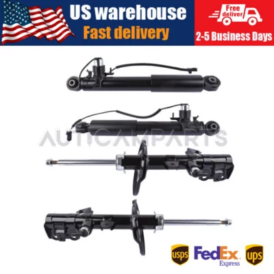 Front+Rear Shock Absorber w/ Electric Sensor For 16-19 Lexus RX350 RX450h LH+RH - Image 1 of 4