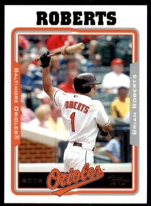 2005 Topps Brian Roberts . Baltimore Orioles #178