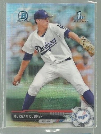 2017 Bowman Chrome Draft Refractors #BDC30 Morgan Cooper (ref40049) - Image 1 of 1