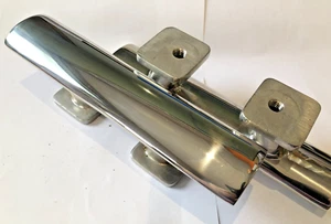 2 x skandinavischer Stil 316 Edelstahl Poller Stollen 8"/ 203 mm Store Loc' 1/12 - Bild 1 von 2