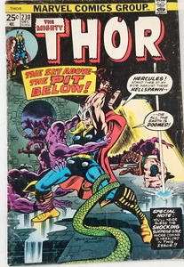 DER MÄCHTIGE THOR #230 - Dezember 1974 sehr guter Zustand + mit Herkules bestiegen Kombiversand - Bild 1 von 4