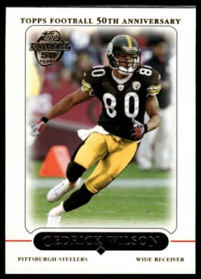 2005 Topps #110 Cedrick Wilson - Image 1 of 2